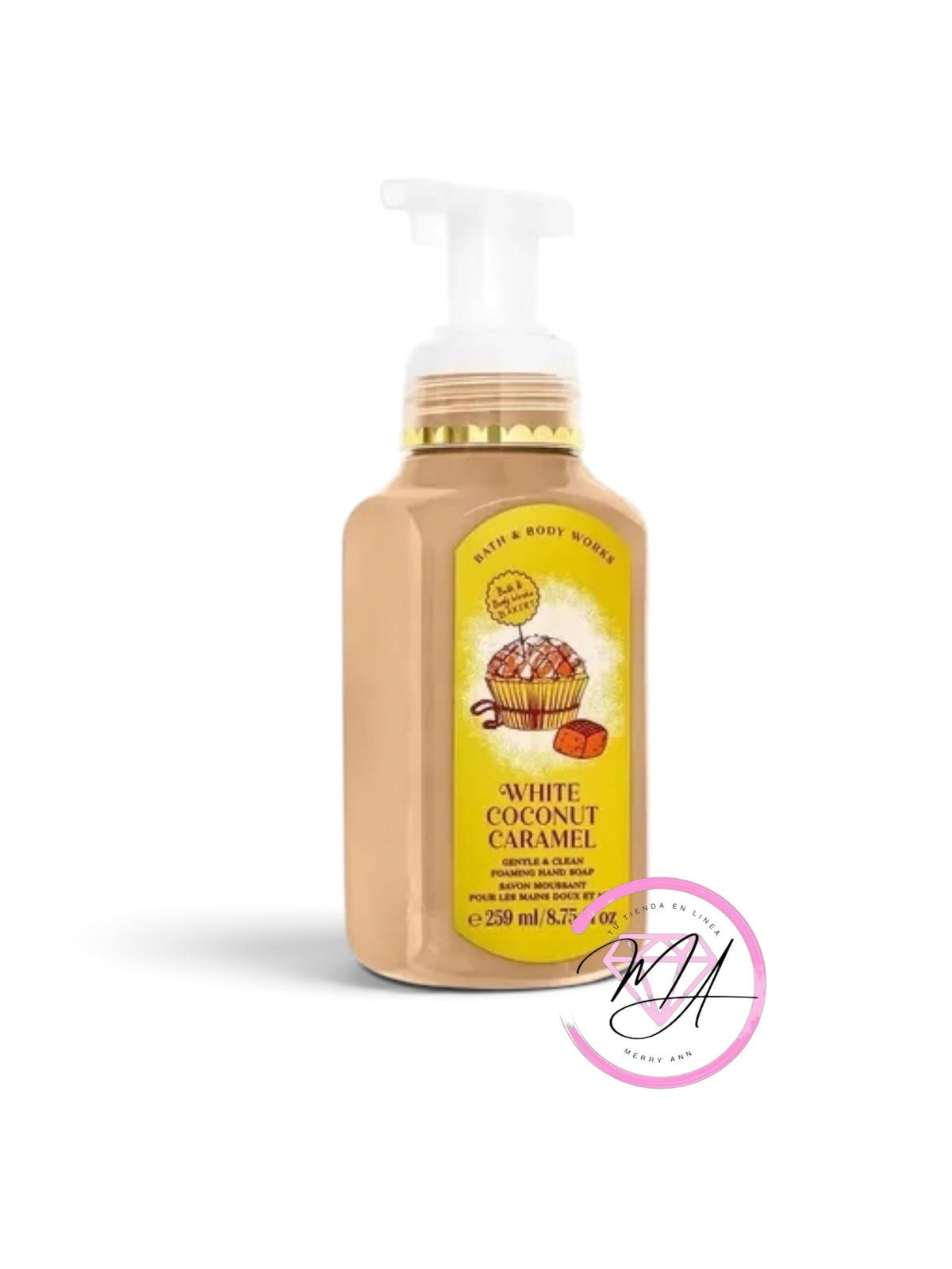 Jabón Para Manos Espumoso White Coconut Caramel