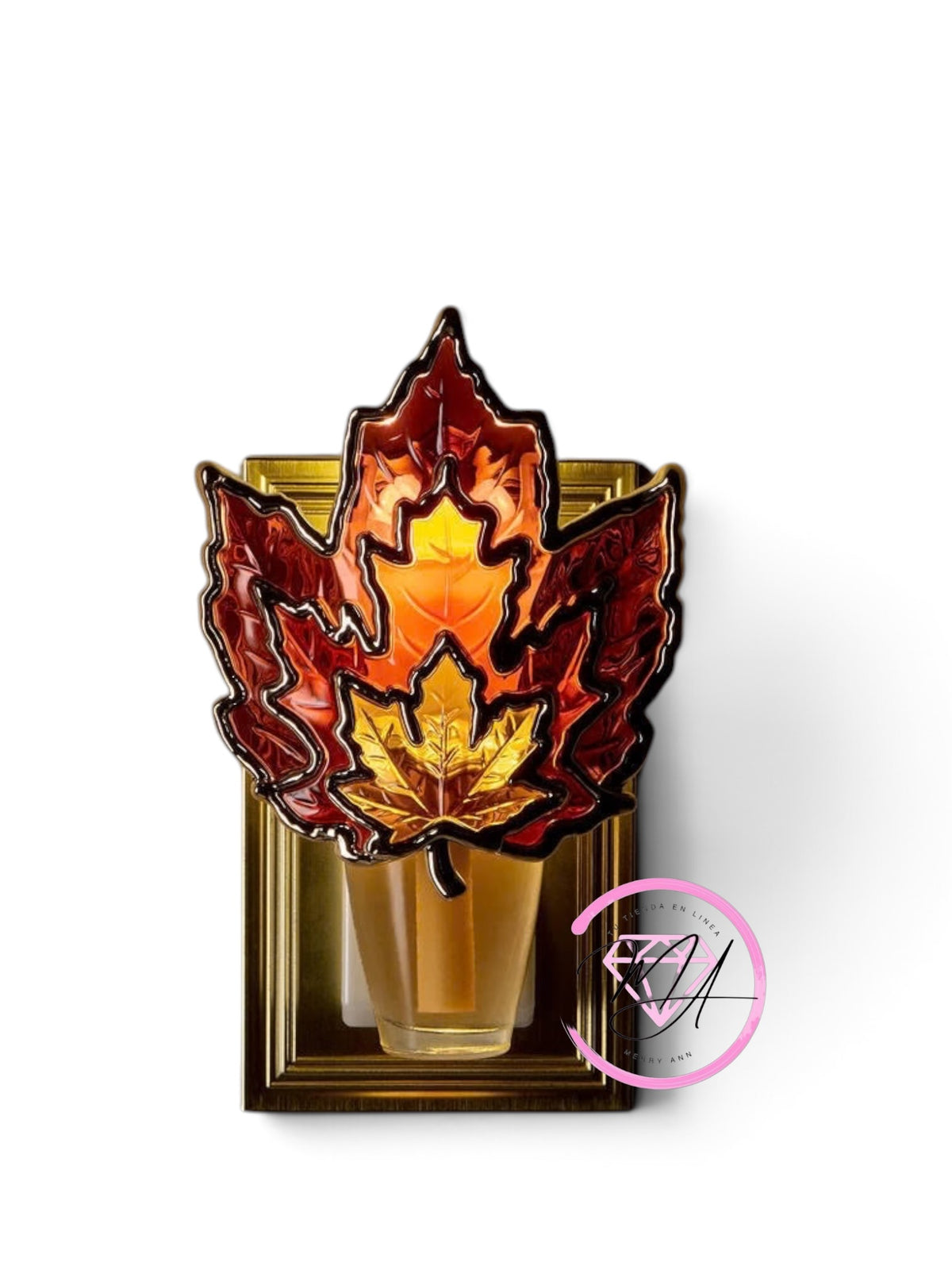 Difusor Layered Leaves con luz