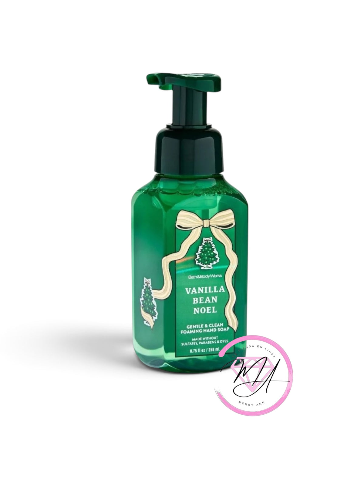 Jabón Para Manos Espumoso Vanilla Bean Noel