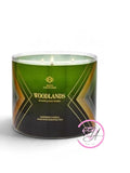 Vela 3 Mechas Woodlands