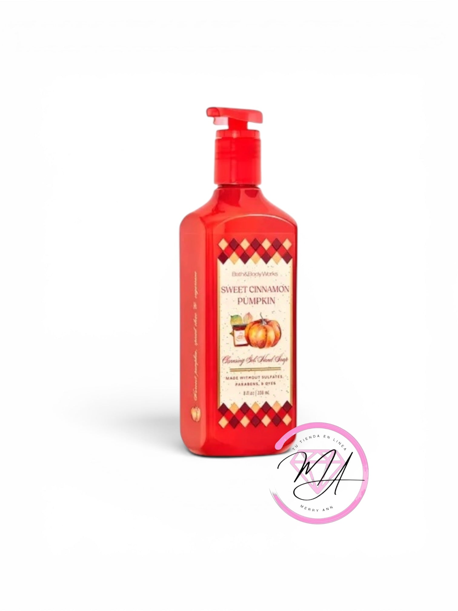 Jabon Para Manos Gel SWEET CINNAMON PUMPKIN