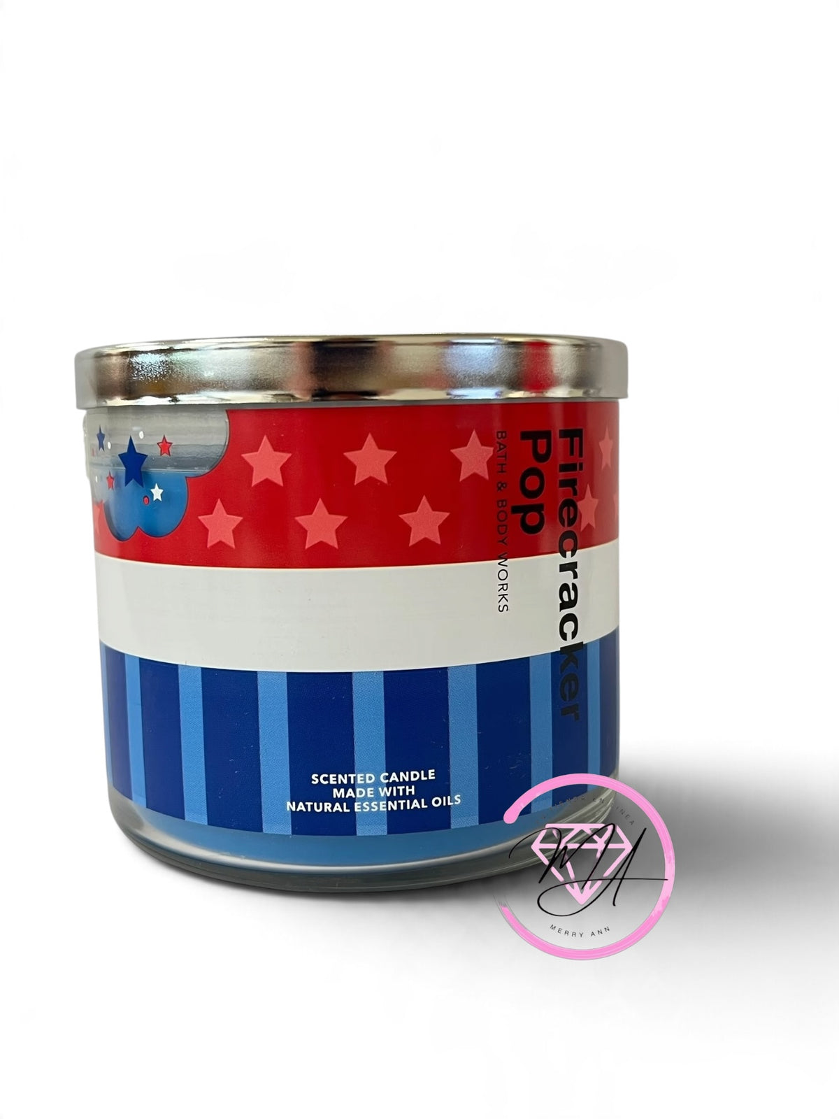 Vela 3 Mechas Firecracker pop