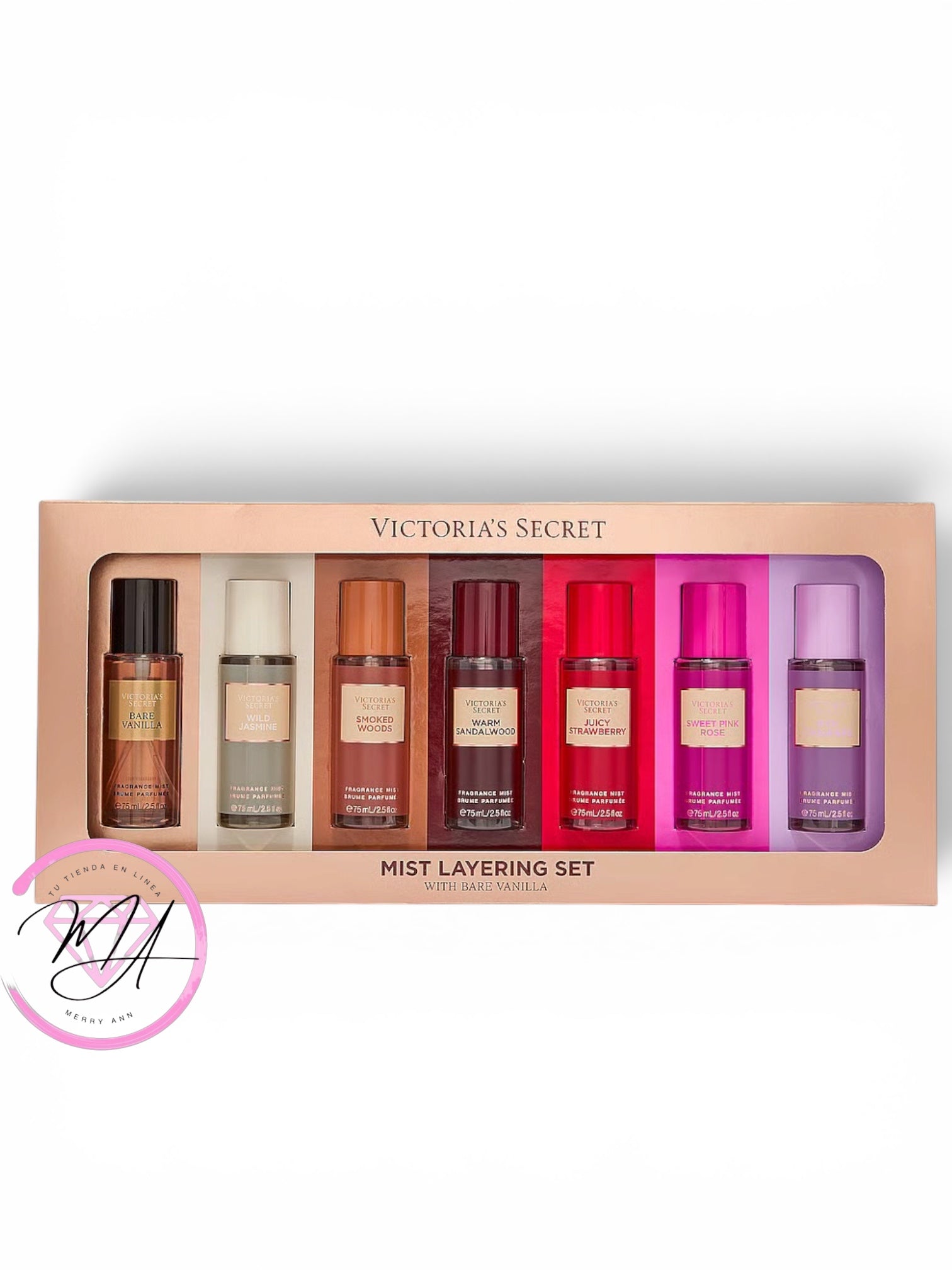 Set MIST LAYERING with Bare Vanilla
