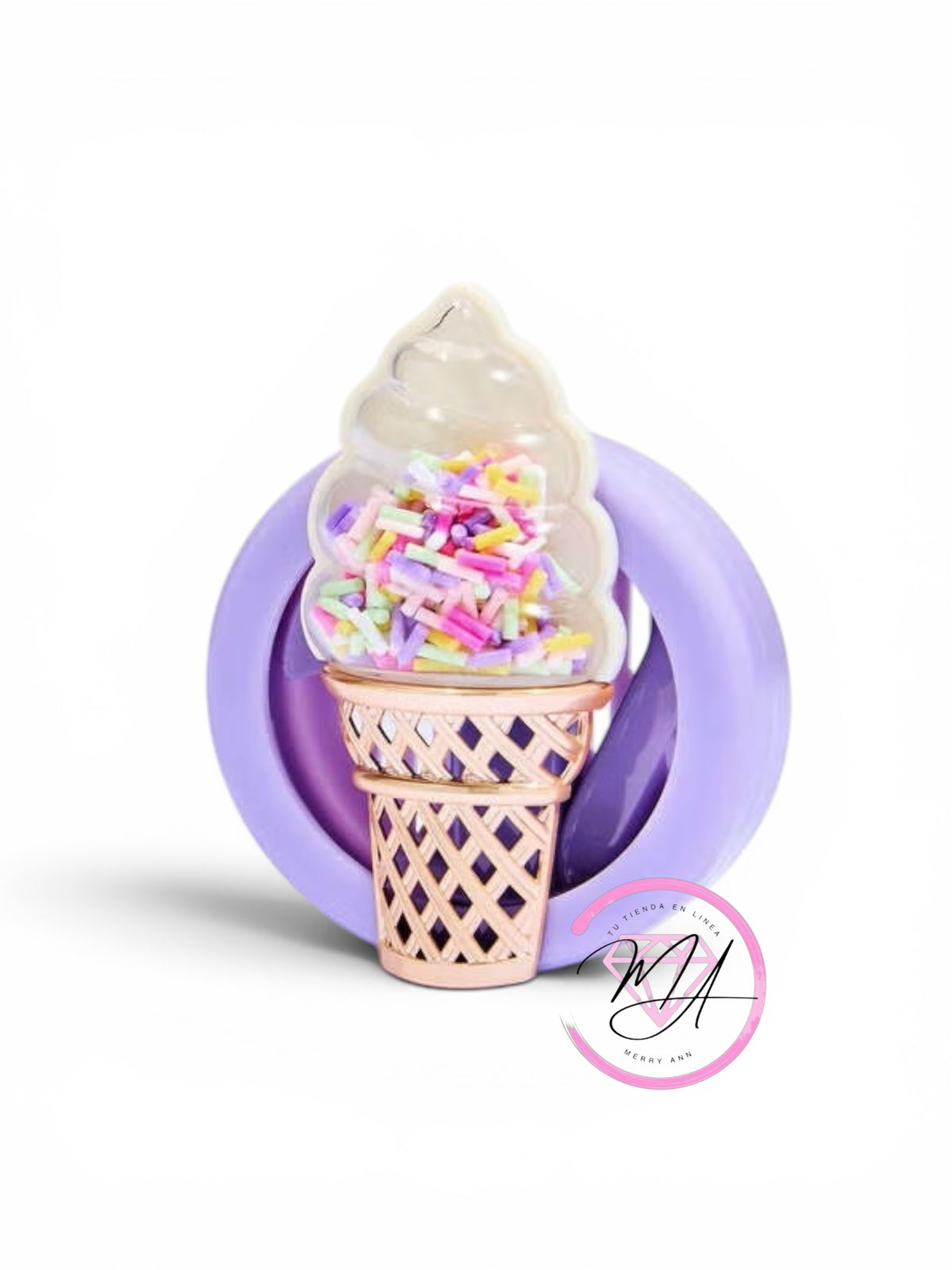 Base para aroma de carro Ice Cream
