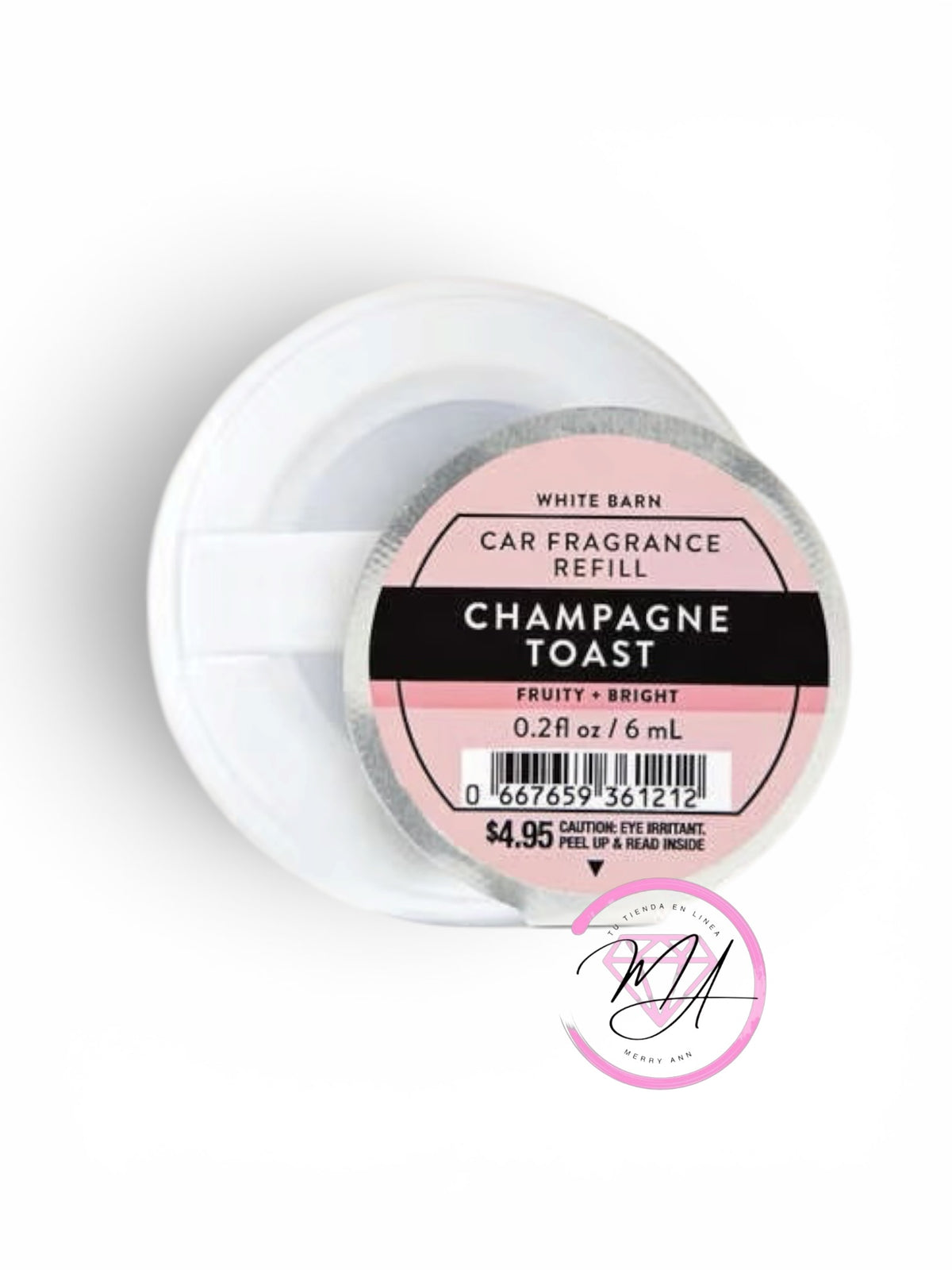 Car Fragrance Refill Champagne Toast