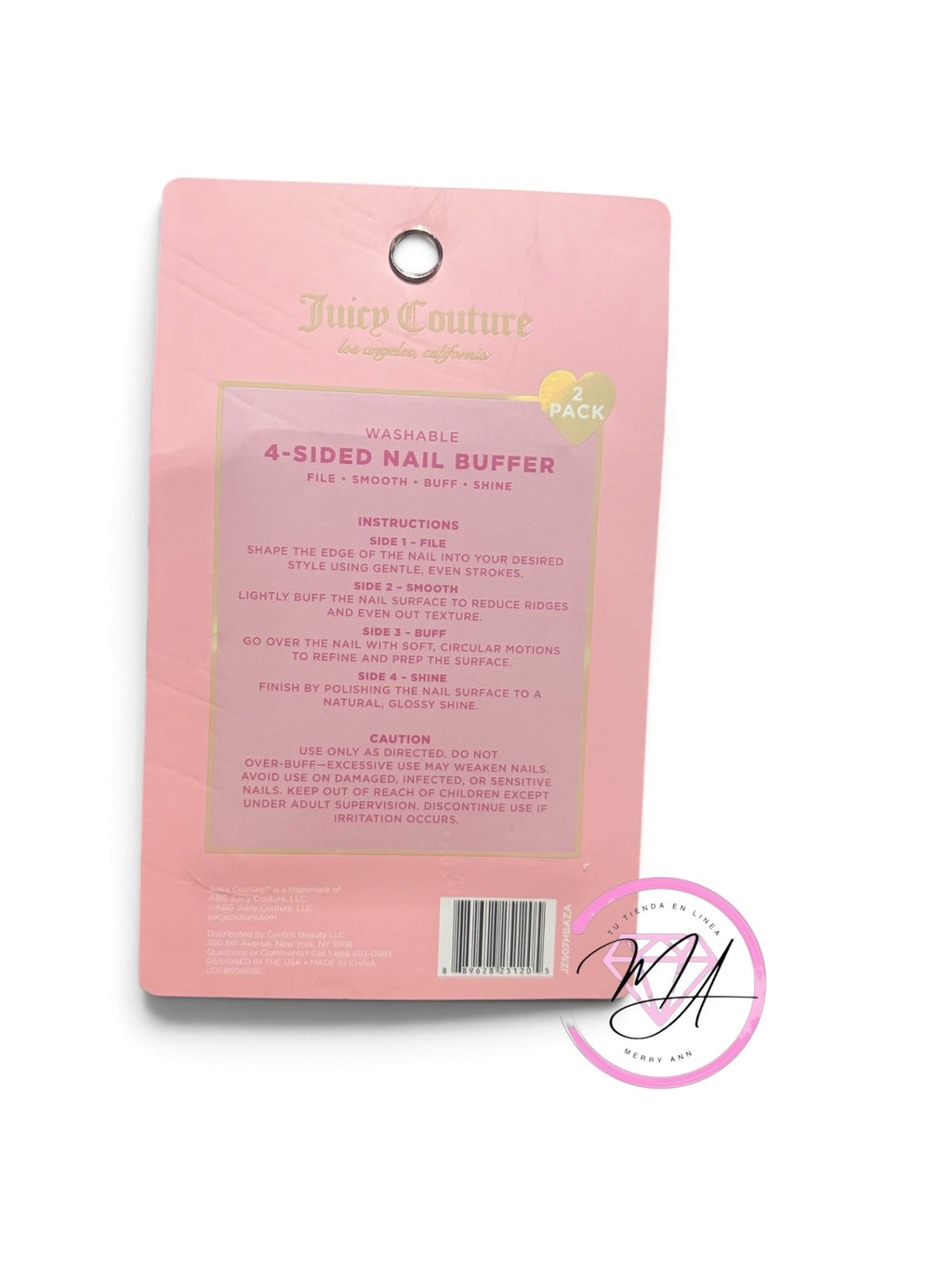 JUICY COUTURE set de lima de uñas