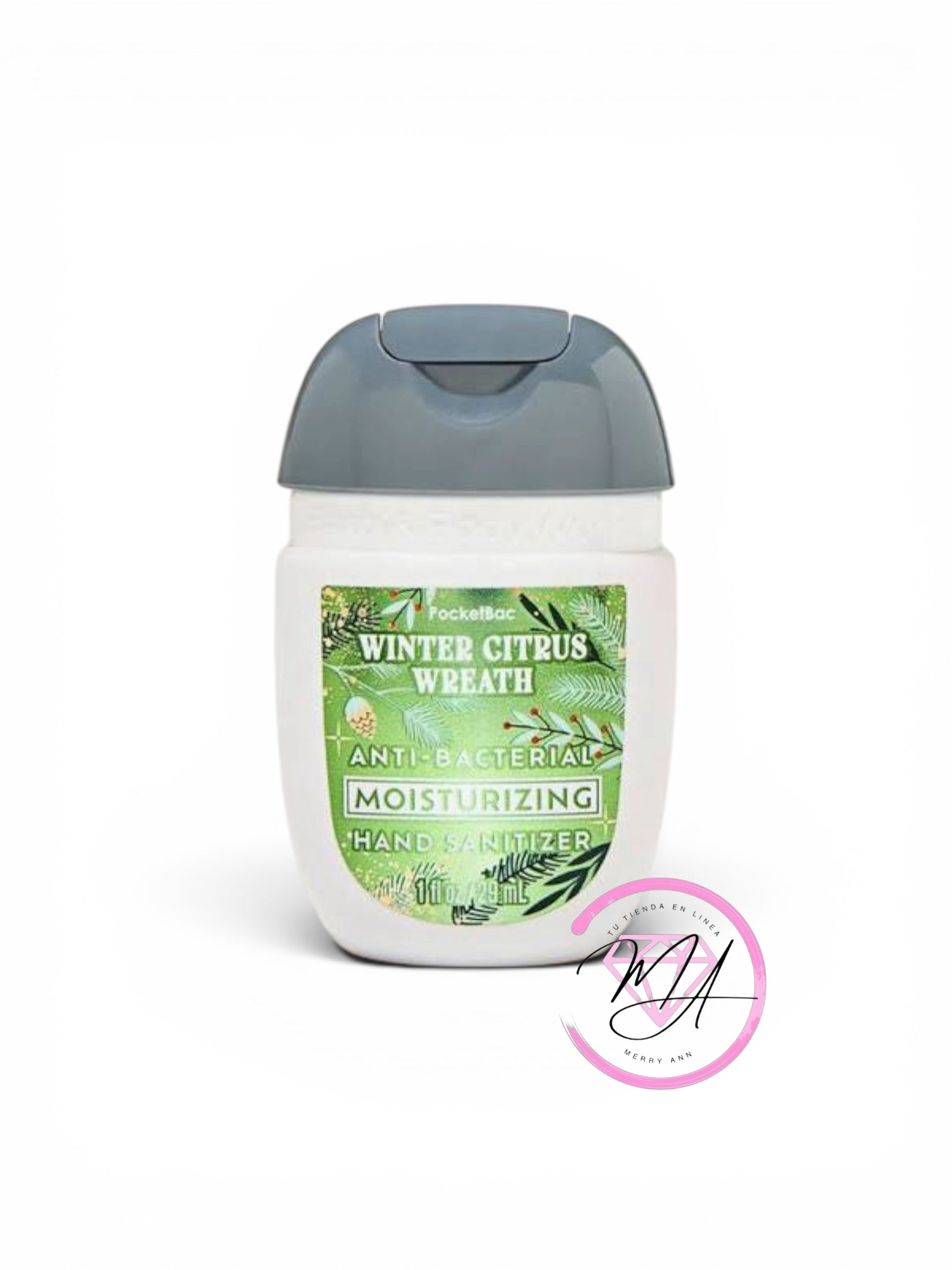 Gel Antibacterial Winter Citrus Wreath Humectante