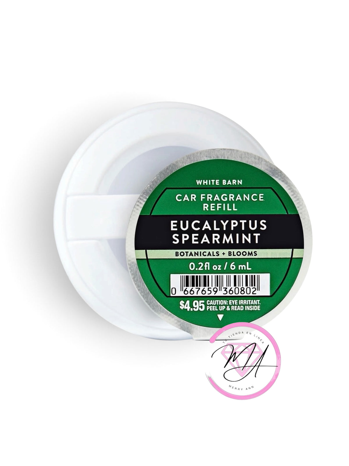 Car Fragrance Refill Eucalyptus spearmint