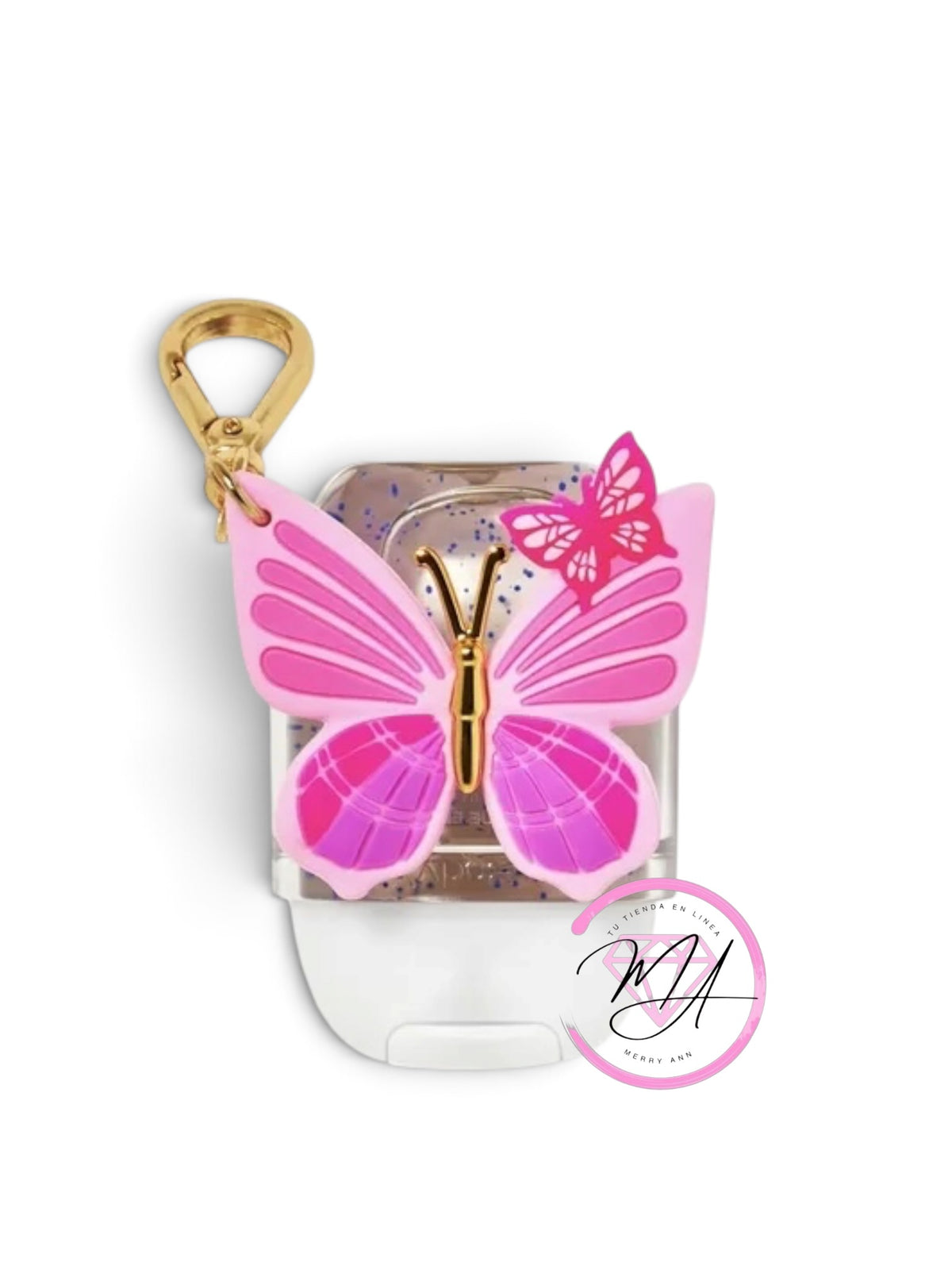 Holder Mariposa rosa