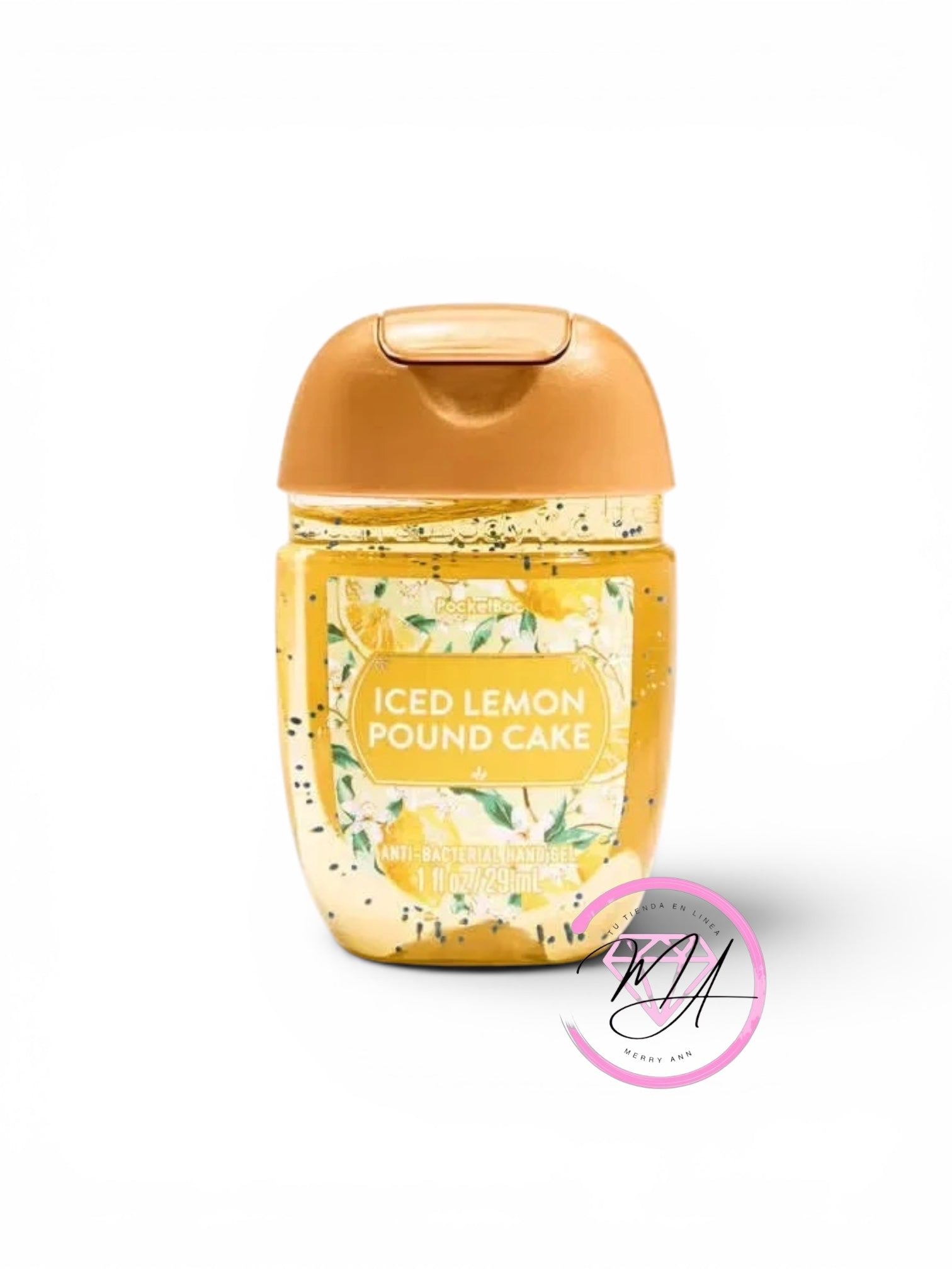 Gel Antibacterial Iced Lemon Pound Cake