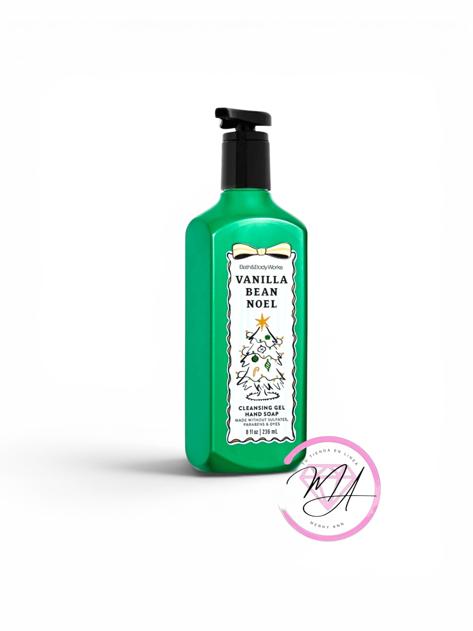 Jabon Para Manos Gel VANILLA BEAN NOEL