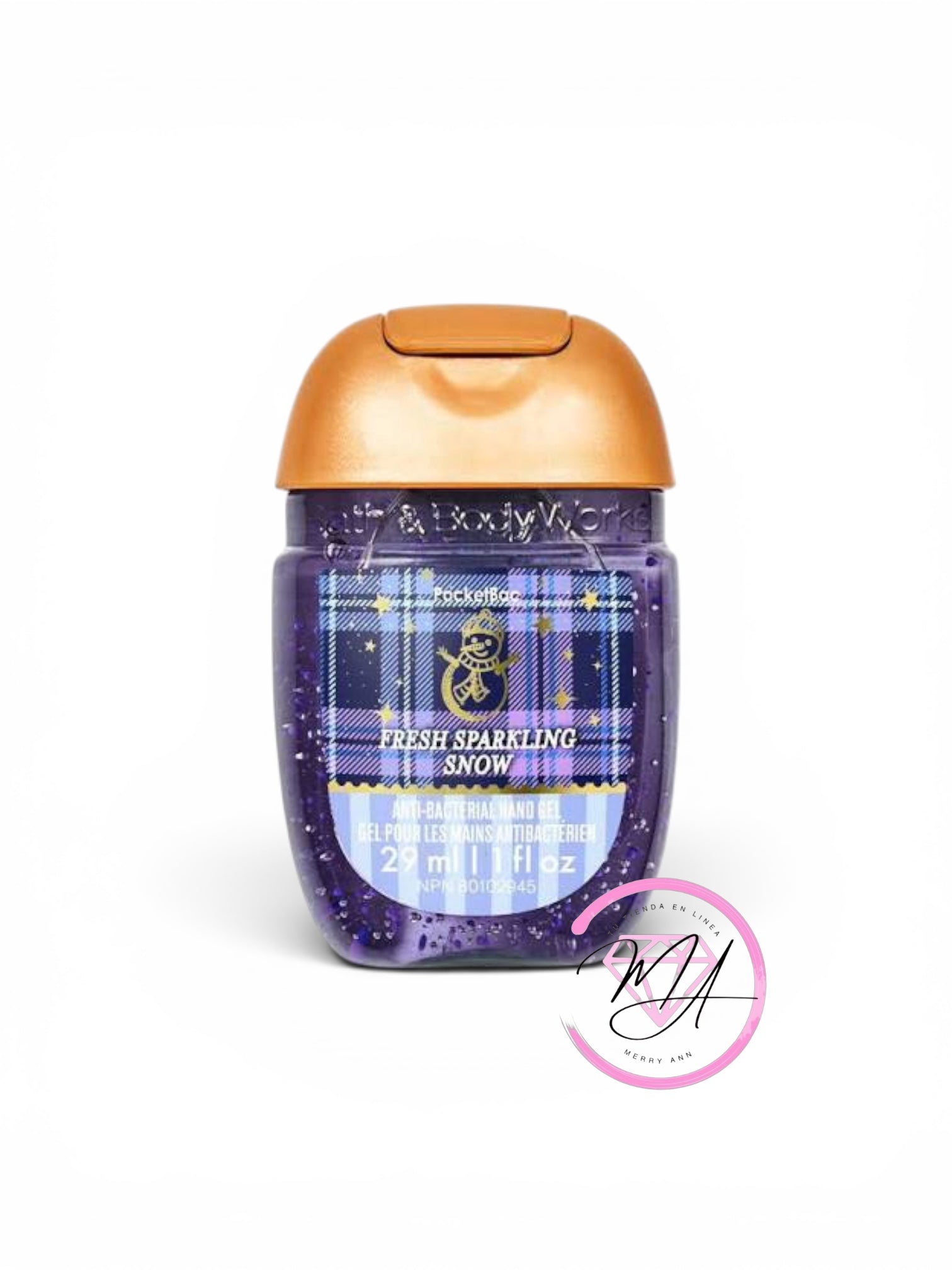 Gel Antibacterial Fresh Sparkling Snow
