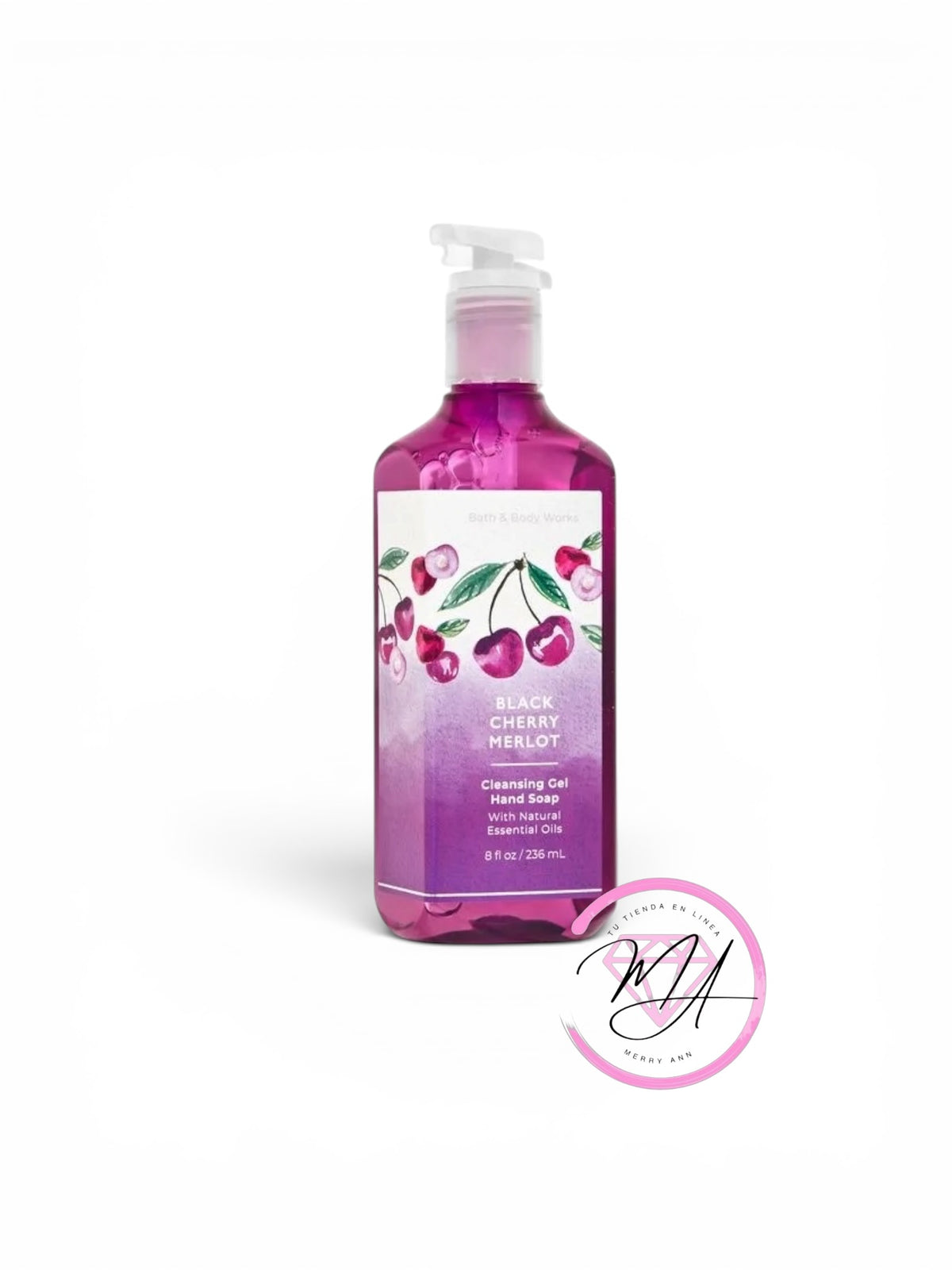 Jabon Para Manos Gel BLACK CHERRY MERLOT