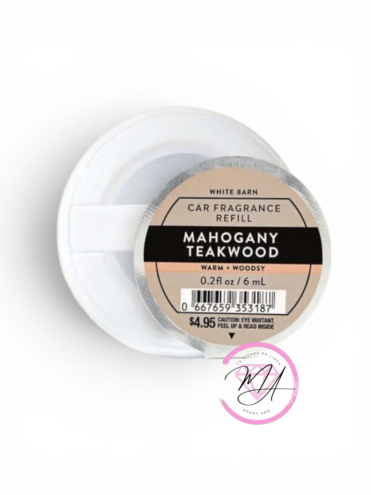 Car Fragrance Refill Mahogany Teakwood