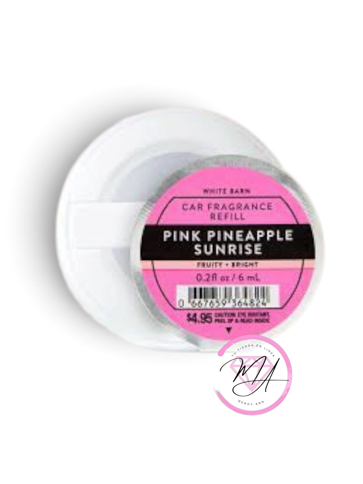 Car Fragrance Refill Pink pineapple sunrise
