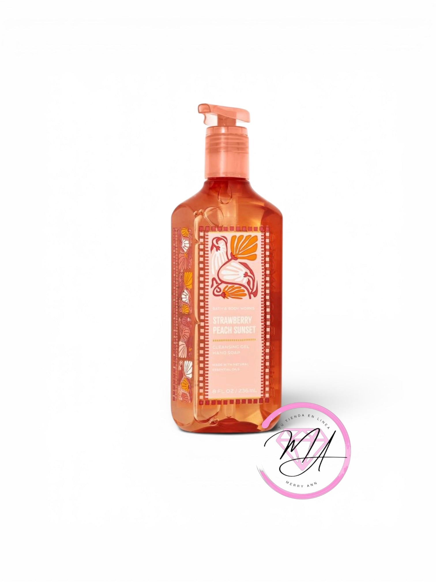 Jabon Para Manos Gel STRAWBERRY PEACH SUNSET