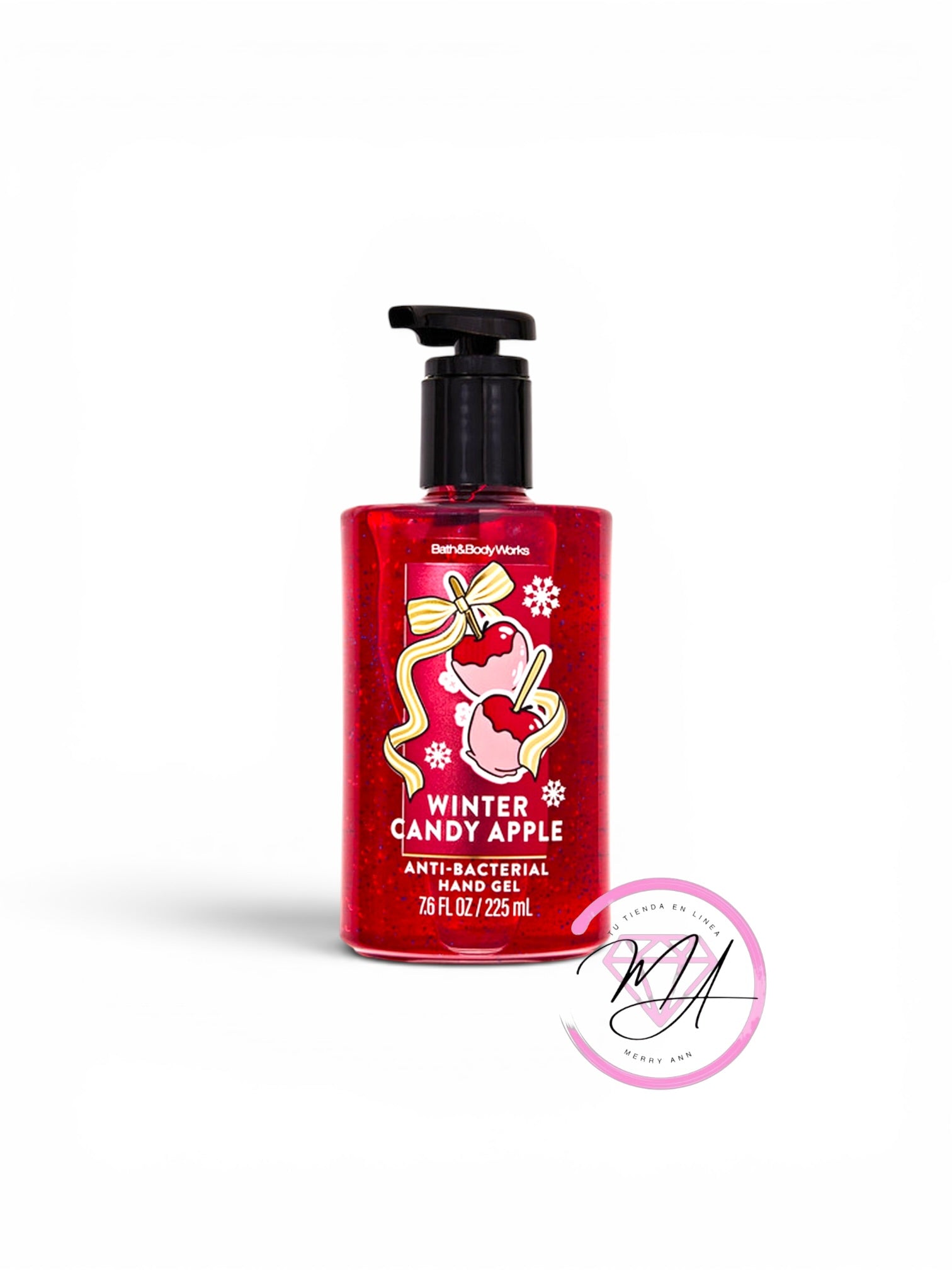 Gel Antibacterial Grande Winter candy apple