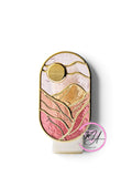 Difusor Vitral de montaña con control scent y luz