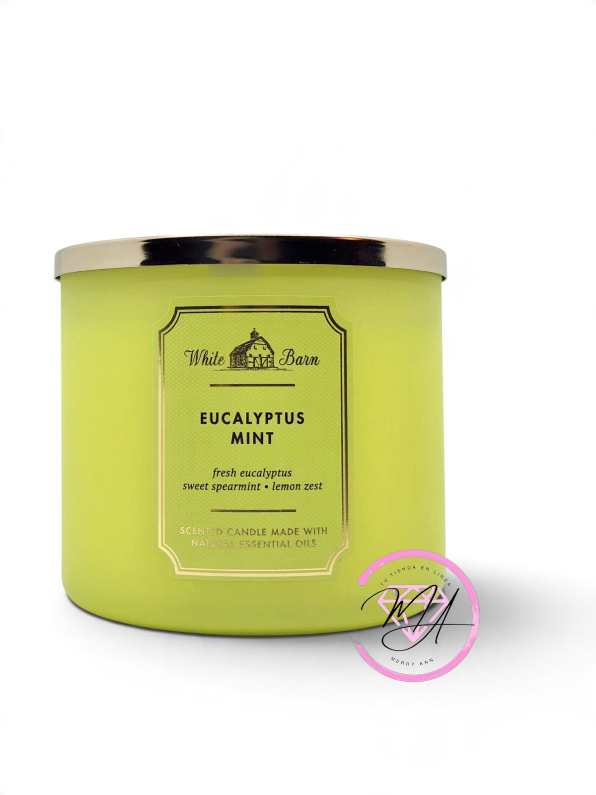 Vela 3 Mechas Eucalyptus mint