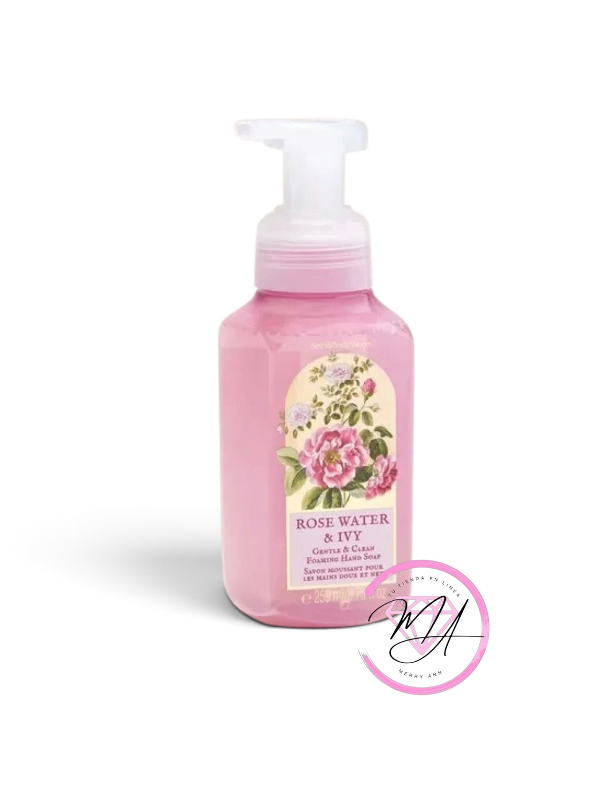 Jabón Para Manos Espumoso Rose Water & Ivy