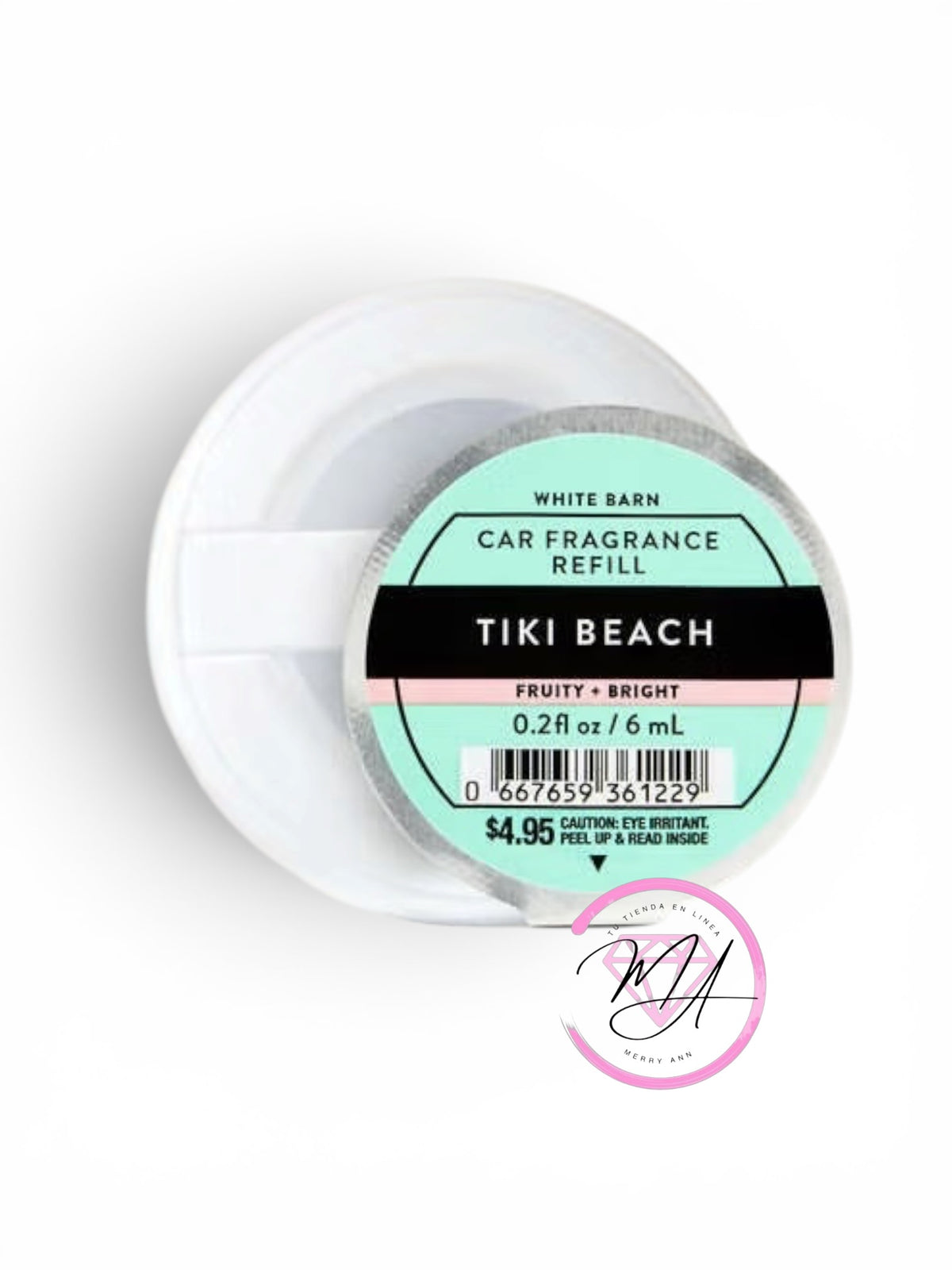 Car Fragrance Refill Tiki Beach