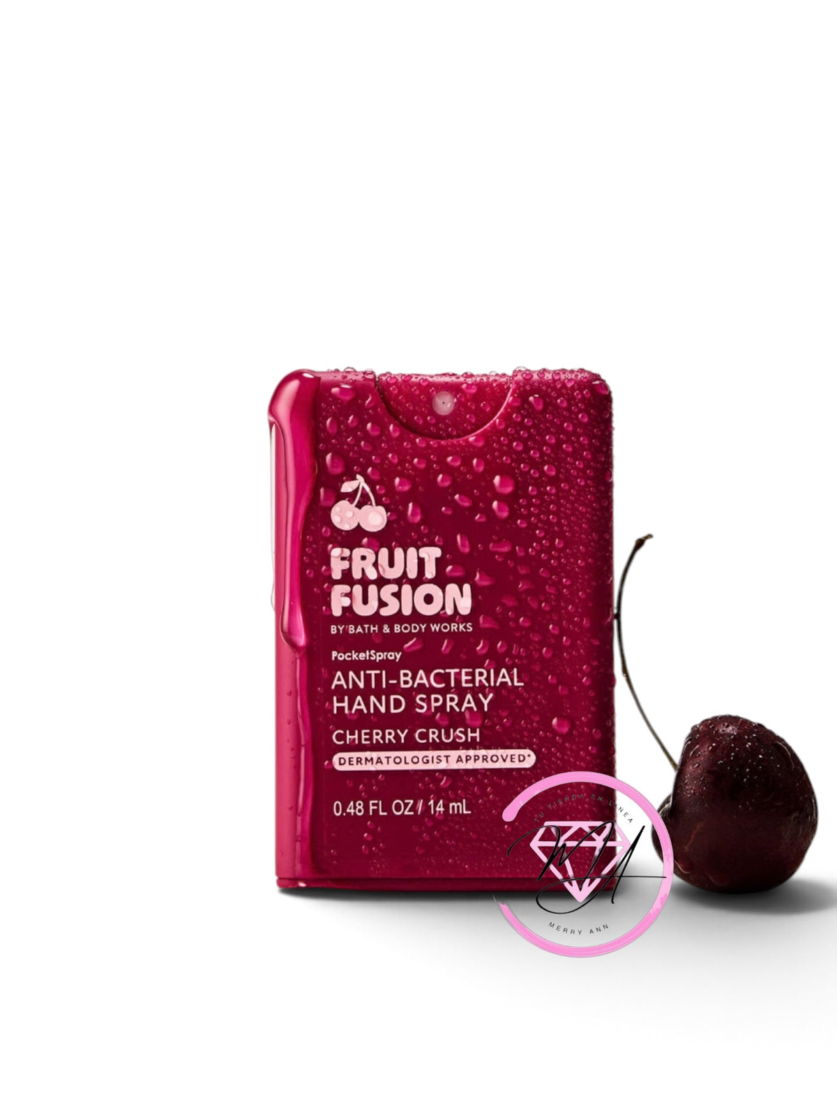 Anti-bacterial de manos en spray FRUIT FUSION CHERRY CRUSH