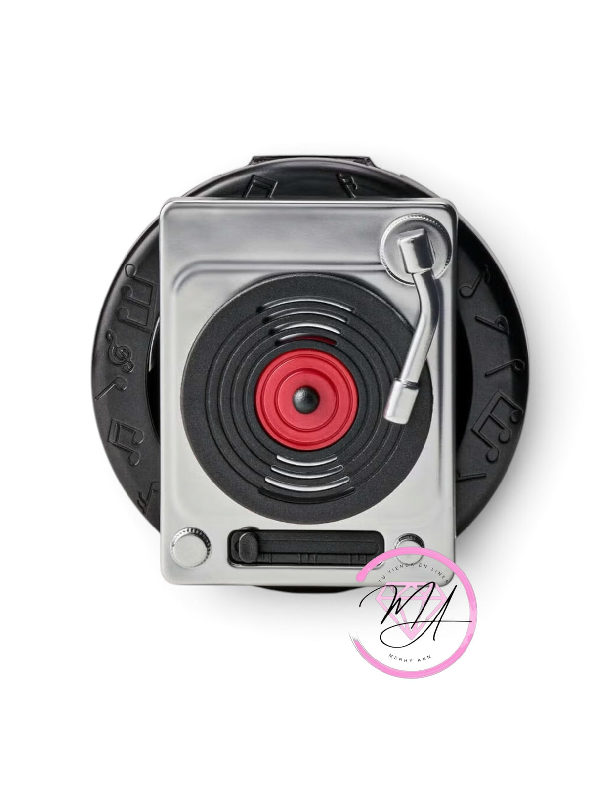 Base para aroma de carro Tocadiscos