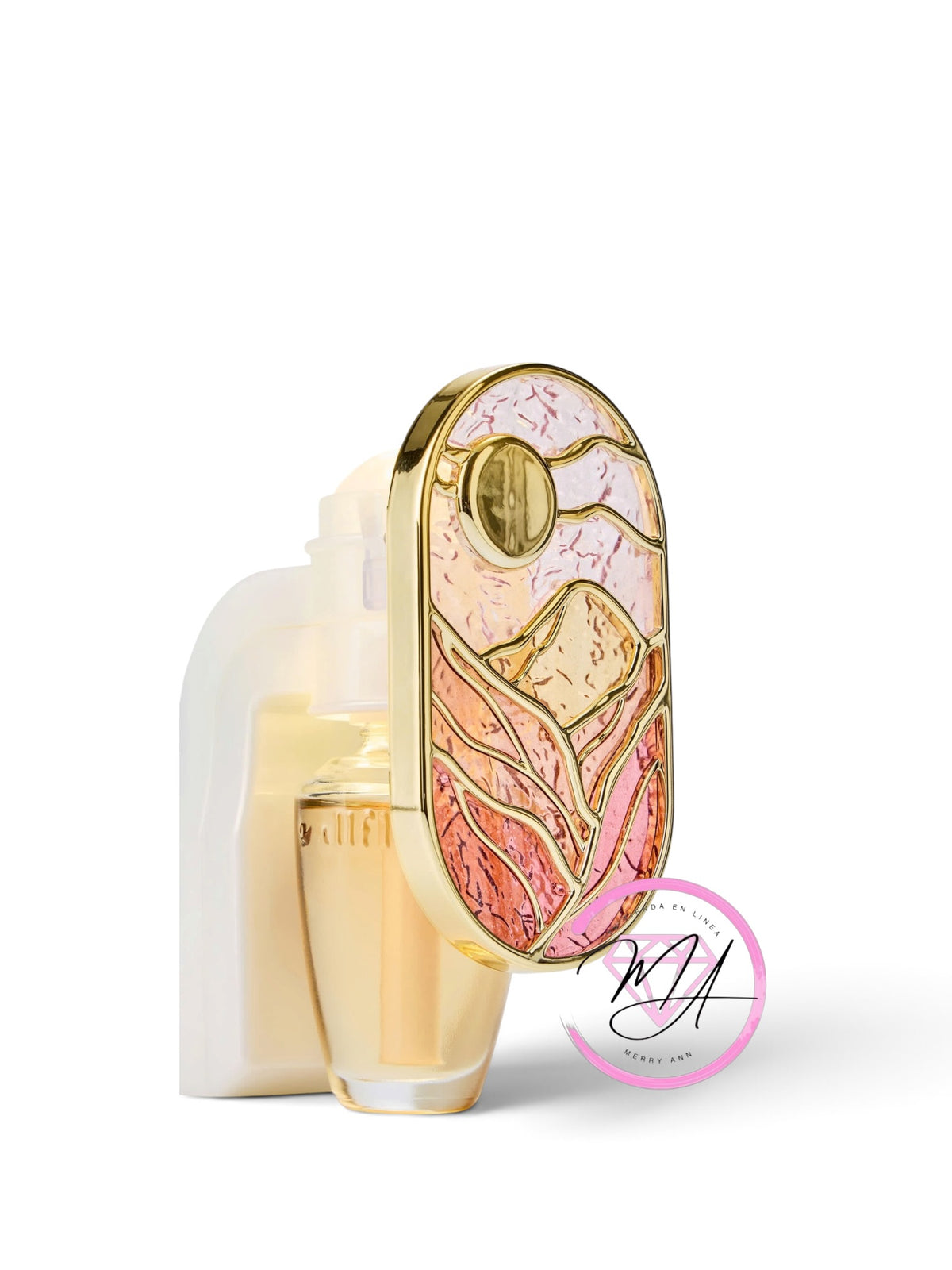 Difusor Vitral de montaña con control scent y luz