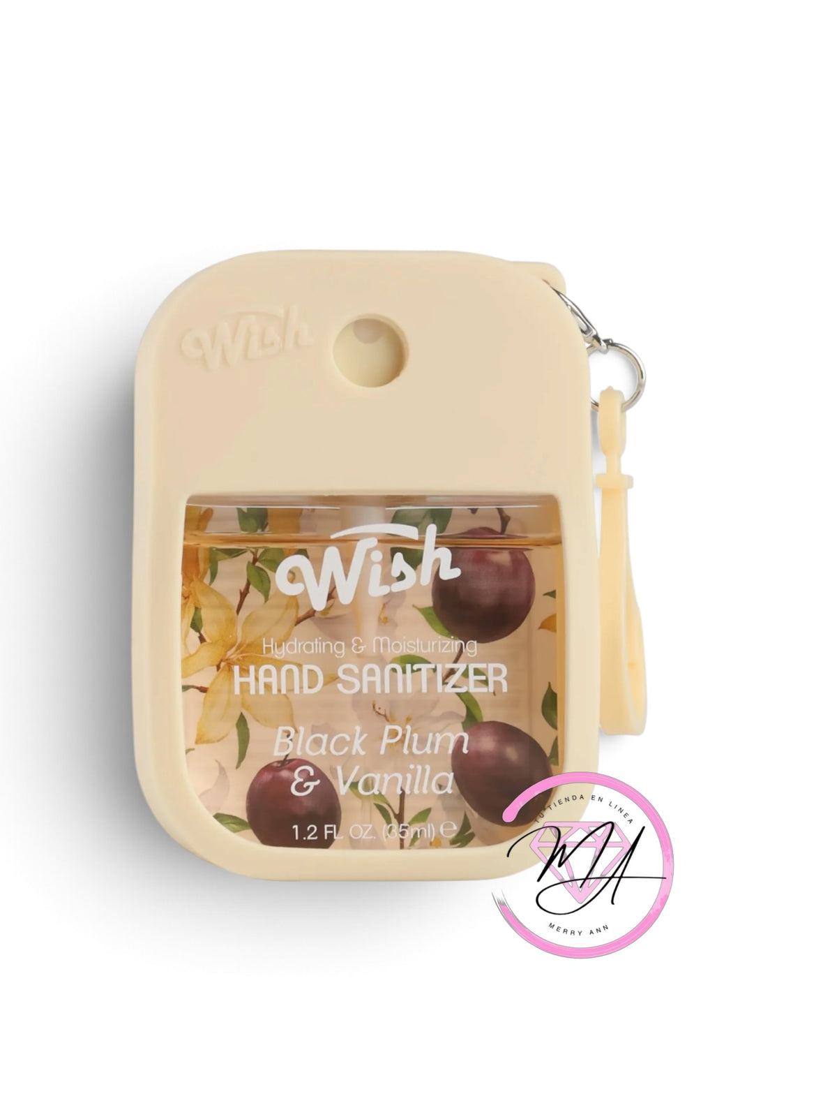 Hand Sanitizer WISH Black Plum & Vanilla